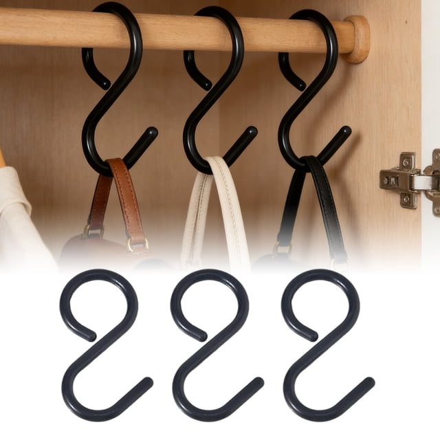 Klonfd S Type Lightweight Hook For And Versatile Hanging Solution For Jackets Coats And Ideal For Home And Travel Use