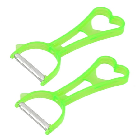 Olive Fruit - Household Home Kitchen Fruit Vegetable Peeler Peeling Tool Olive Green 2pcs