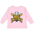 thumbnail image 3 of Inktastic Big Brother Baseball Boys Long Sleeve Toddler T-Shirt, 3 of 5