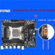 thumbnail image 3 of Placa Base X99+Baffle+Cable SATA+Cable de Interruptor+Grasa TéRmica+Almohadilla TéRmica LGA2011-3 DDR4 para 4X32G para CPU E5-2678 V3, 3 of 5