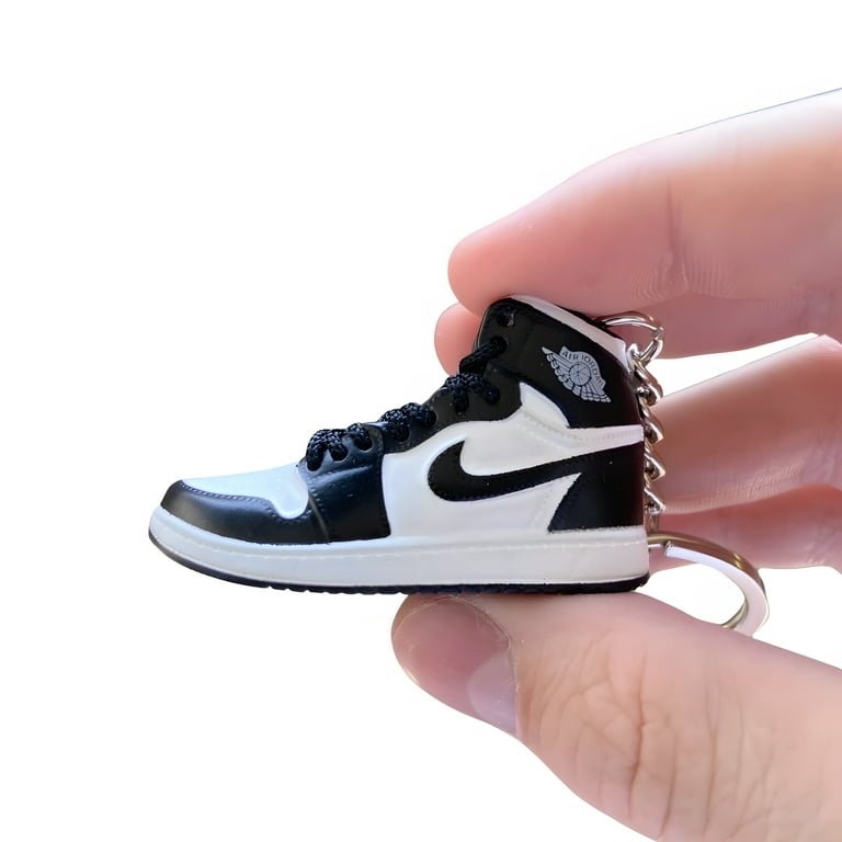 Nike Jordan Mini Shoe Keychain by DSK GLOBAL - Rubber Black