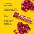 thumbnail image 4 of Burt's Bees 100% Natural Origin Moisturizing Lip Balm, Pomegranate, 2 Tubes, 4 of 12