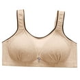 thumbnail image 6 of bnaln Bras for Women No Underwire Push Up Yoga Sports Bralettes Vest Comfortable Running Workout Brassiere Nursing Bras, 6 of 6