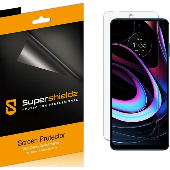 (3 Pack) Supershieldz Anti-Glare (Matte) Screen Protector Designed for Motorola Edge (2021) / Motorola Edge 5G UW