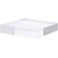 thumbnail image 1 of AVEKI 4"x4"x0.8" Jewelry Display Riser, Polished Acrylic Cube Display Stand Block Collection Showcase Ring Holder Square, Clear 0601M, 1 of 5