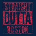 thumbnail image 5 of UGP Campus Apparel Straight Outta Boston Long Sleeve T-Shirt - Large - Navy, 5 of 6