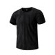 thumbnail image 1 of Tops para hombre, blusas y camisas de manga corta con cuello redondo para hombre, camiseta de manga corta con cuello redondo para hombre, blusa deportiva informal de seda fría transpirable para hombre, 1 of 2