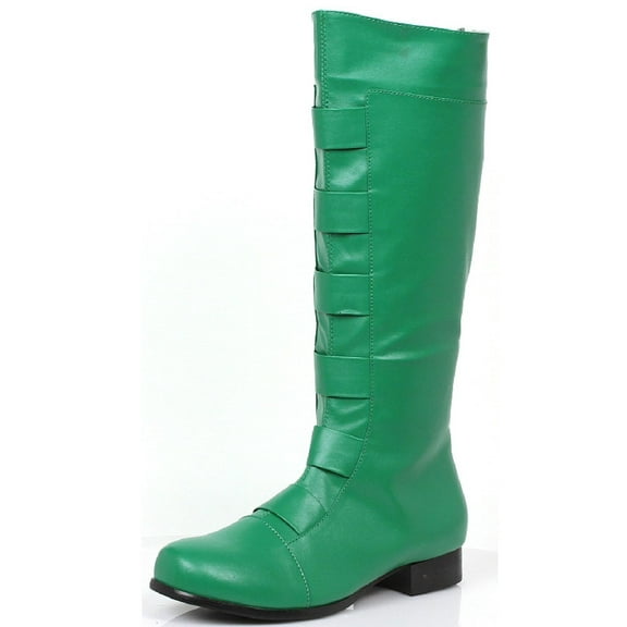 Ellie Shoes E-121-Marc 1 Heel Knee High Boots Mens Sizes M [Mens USA 10/11] / Green