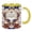 Yellow, variant on 250th Anniversary Patriotic Ceramic Mug 11oz, 250 Years Commemorative Coffee Cup, Independence Day Gift for History Lovers