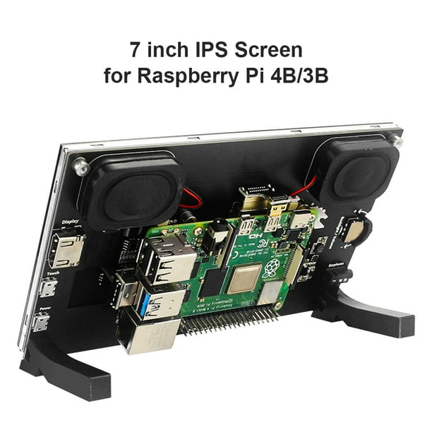 Pantalla LCD de 7 pulgadas para Raspberry Pi 4B3B Kit de