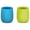 Blue/ Lime, variant on Toddler Cups Silicone Training Cup for Infants and Toddlers, Kids Mini Open Cups, NO BPA, 100% Silicone for Baby Led Weaning & Independent Drinking 3oz, 2 Count, 4 Month+ (Baby Blue/Yellow)