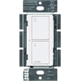 thumbnail image 2 of Interruptor de luz inteligente Lutron Caseta Original 6A blanco (paquete de 8), 2 of 4