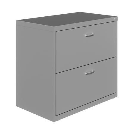 UPC: 0029404239243 | Space Solutions 30 inch Wide 2 Drawer Lateral File Cabinet for Home or Office  Silver