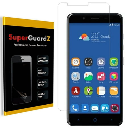[8-Pack] ZTE Max DUO LTE / ZTE Grand X Max 2 SuperGuardZ Screen Protector, Ultra Clear, Anti-Scratch, Anti-Bubble