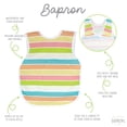 thumbnail image 2 of Rainbow Stripes Bapron, 2 of 15