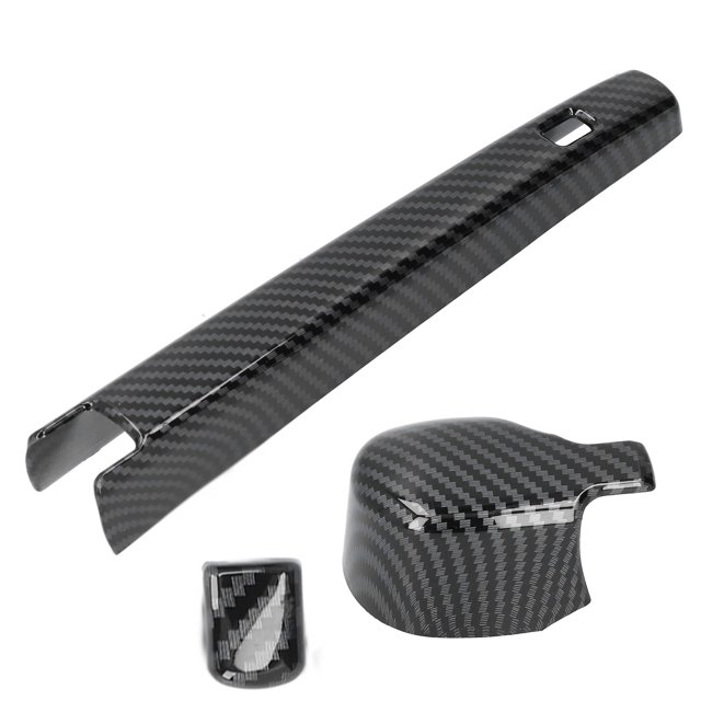 Cubierta Del Brazo Del Limpiaparabrisas Trasero, Embellecedor Del Brazo Del Limpiaparabrisas Trasero Antigolpes Material ABS Estilo Fibra De Carbono Para Mk8 2020-2021 Para