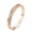 Rose Gold, variant on Fashion Simple Single Row Diamond Women's Ring