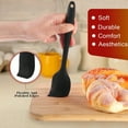thumbnail image 4 of Raspador de cocina resistente al calor Raspador, núcleo de acero resistente y diseño de una sola pieza sin costuras para mezclar y hornear culinarios, 4 of 6
