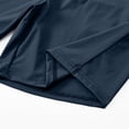 thumbnail image 5 of Nestiefly Men's Linerless Workout Elastic Waist Drawstring Shorts Quick Dry for Running Sports Athletic Gym with Zipper Pockets Dark Blue L, 5 of 6