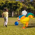 thumbnail image 4 of Stegosaurus Inflatable Costume for Kids Ride On Chicken Costume Funny Halloween Costumes Rooster Blow up Costumes, 4 of 6