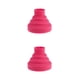 thumbnail image 4 of Cubierta para Difusor de Secador de Pelo Minnieouse Plegable Rosa Roja 2Conjunto, 4 of 6