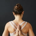 thumbnail image 3 of Sonducket 4 Uds. De bandas para el pelo para Yoga para hombres y mujeres, diadema deportiva para niñas, banda elástica antideslizante para el sudor de Accesorio para el cabello Sonducket AP1160-00B, 3 of 6