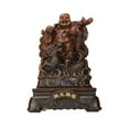 thumbnail image 2 of Buddha Sculpture, Laughing Buddha Figurine Artwork Ornament Feng Shui Chinese Buddha Statue, Sitting Buddha Statue for Garden Outdoor Car Home Style A, 2 of 8