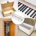 thumbnail image 4 of Uxcell Stainless Steel Piano Hinge Continuous Hinge for Cabinet Doors Wardrobe Doors Silver 30 Inch x 1.2 Inch, 4 of 7