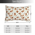 thumbnail image 2 of Balery Squirrel Playing Funda de Cojín Estampada, Regalos para Mujeres, Regalos de Amor para Ella, Regalos para Novia o Esposa, Funda de Almohada-14"x20", 2 of 6