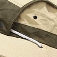 thumbnail image 3 of Lispipm Sun Hats for Men and Women Wide Brim Outdoor Fishing Hat Foldable Quick Drying Hiking Beach Summer Caps for Climbing Green, 3 of 4