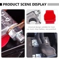 thumbnail image 3 of FRCOLOR Battery Terminal Posts 1 Set Car Battery Terminal Connectors Tops Post Kit Auto Parts with Covers,3.1"X1.9"X0.59", 3 of 5