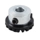 thumbnail image 1 of Engranaje Cónico De Gancho Giratorio, Plástico De Acero Inoxidable 103361 Ajuste Perfecto Amplia Compatibilidad Engranaje De Gancho Para Máquina De Coser Con 2 Tornillos Para, 1 of 7