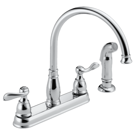 Delta Windemere Two Handle Kitchen Faucet in Chrome (Best Delta Kitchen Faucet)