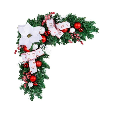 

Christmas Door Corner Rattan Decoration 2023 Christmas Garland Window Pendant Home Lintel Scene Layout Stain Glass Bath Hanging Christmas Decorations Garland Hooks Hanging Door Beads Heart The