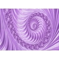 thumbnail image 1 of Ahgly Company Machine Washable Indoor Rectangle Transitional Pastel Purple Pink Area Rugs, 4' x 6', 1 of 7