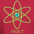 thumbnail image 3 of CafePress - React Dark T Shirt - Men's Classic Graphic Cotton T-Shirt, 3 of 4
