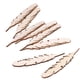 thumbnail image 4 of 50 unids/bolsa de artesanías de madera de plumas para pared, accesorios de decoración para habitación, fiesta de boda, bricolaje, 4 of 14