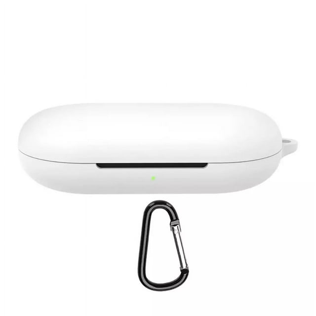 GadgetCom Étui de Remplacement Compatible avec Anker Soundcore V20i, Pochette en Silicone Antichoc pour Écouteurs avec Crochet à Pince