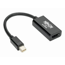 Tripp Lite Mini DisplayPort 1.2 to HDMI Adapter Active mDP to HDMI M/F 6in (P137-06N-HD4K6B)