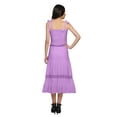 thumbnail image 3 of Moomaya Robe Longue Maxi Unie pour Femmes à Bretelles Réglables Vêtements d'Été, 3 of 6