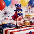 thumbnail image 5 of Chanana Patriotic Bird Figurine – 4th of July & Memorial Day Decorations, Independence Day Bird Decor, Featherly Friends Plush for Tiered Tray, American Flag Theme Home & Table Decor, 5 of 6