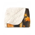 thumbnail image 2 of Welcome Fall Shih Tzu Strolling Through the Autumn Maple Forest Cozy Sherpa Blanket Lion Dog Lover Gifts Warm Soft Throw Blanket - 12012, 2 of 5