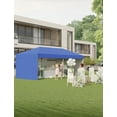 thumbnail image 3 of Luku 10x20 FT Pop Up Canopy Tent with 4 Sidewalls, One-Button Instant Set-Up, Heavy Duty 210D Oxford, Adjustable Height, UV Protection, Roller Bag, Sandbags – Outdoor Party & Beach Shelter, 3 of 6