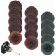 thumbnail image 1 of Roll Lock Sanding Disc Set, 2 Inch/50mm R-type Quick Change Discs Surface Conditioning Disc With Disc Pad Holder For Die Grinder Surface Rust Paint Re, 1 of 5
