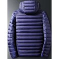 thumbnail image 4 of Veste Légère d'Hiver à Capuche pour Hommes Coupe Ajustée Courte Chaude, 4 of 5