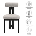thumbnail image 2 of Torian Dining Chair Set of 2 in Wenge Taupe, 2 of 10