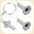 thumbnail image 3 of Uxcell 6 Set 3-Tier Cupcake Stand Hardware Fitting for Cupcake Stand, Small Arc Silver, 3 of 6