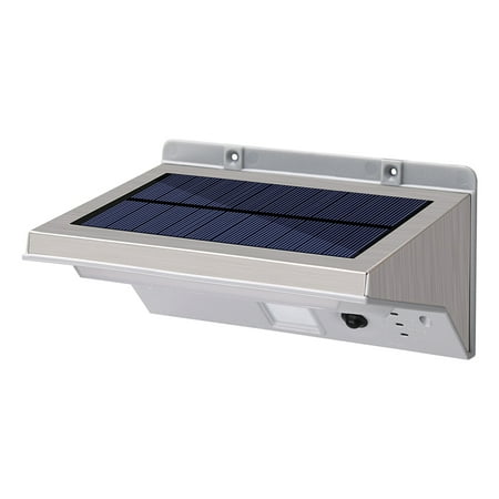 

Solar Wall Lights Motion Sensor 21 LEDs Outdoor Waterproof Stainless Steel Solar LED Wall Lamps with 3 Modes Solar Powered Landscape Lights Decorative for Fence Front Door Gate Balcony Ya