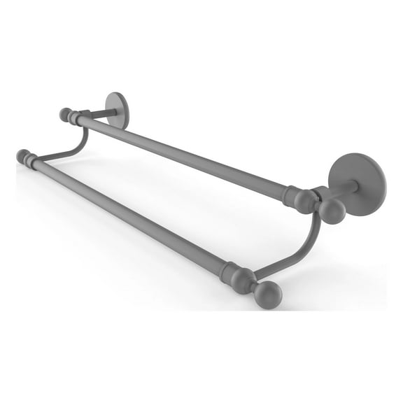 Allied Brass - Skyline Collection 18 inch Double Towel Bar in Matte Gray
