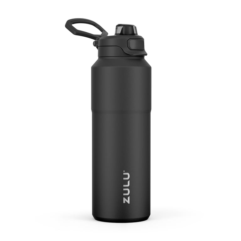 ZULU Powerfill 40oz Stainless Steel Water Bottle, Black photo 6